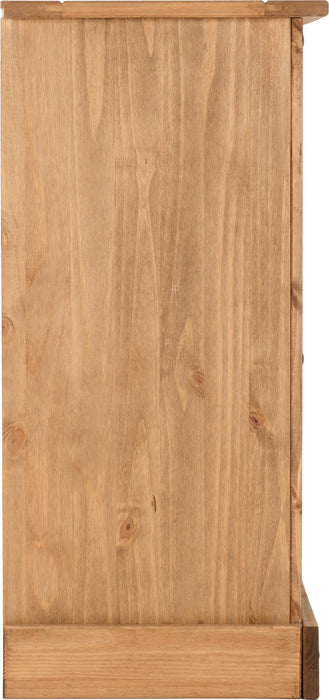 Corona 6 Drawer Chest Distressed Waxed Pine