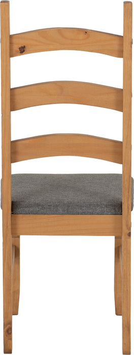 Fabric Seat Pad (Box of 2) Grey Fabric