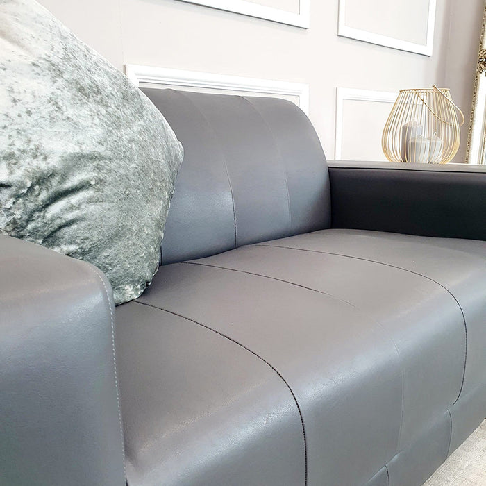 Chatham Faux Leather Sofa 2 Seater