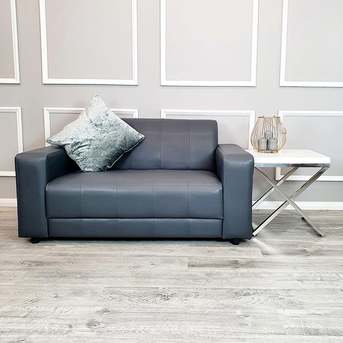 Chatham Faux Leather Sofa 2 Seater