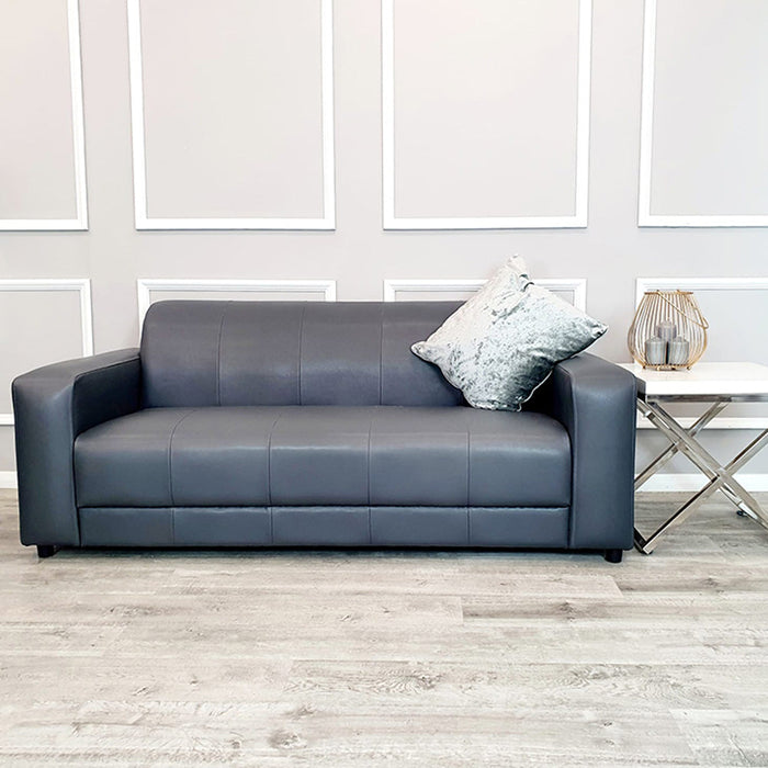 Chatham Faux Leather Sofa 2 Seater