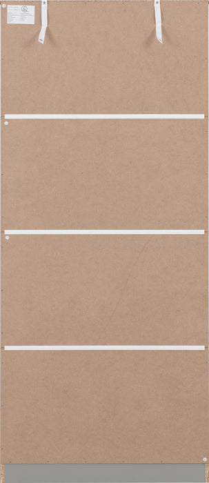 Dakota 2 Door Wardrobe Light Grey