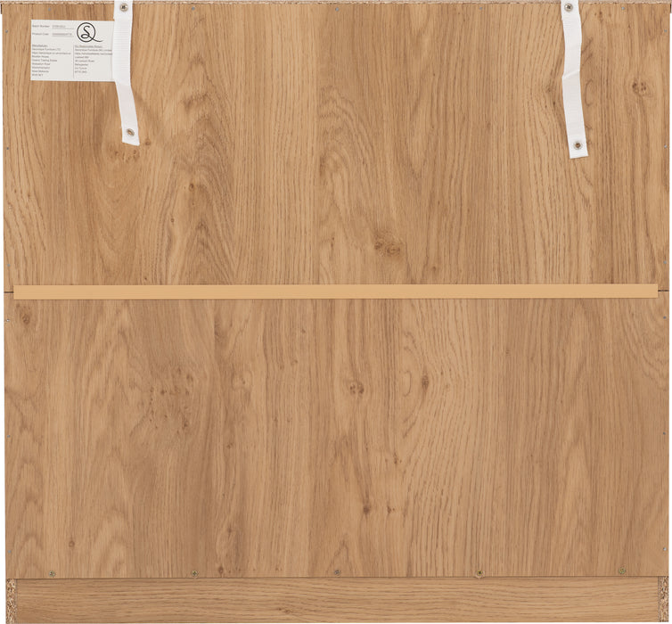 Dakota 4 Drawer Chest Oak Effect