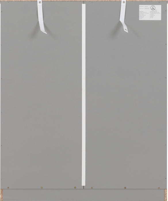 Dakota 5 Drawer Chest Light Grey