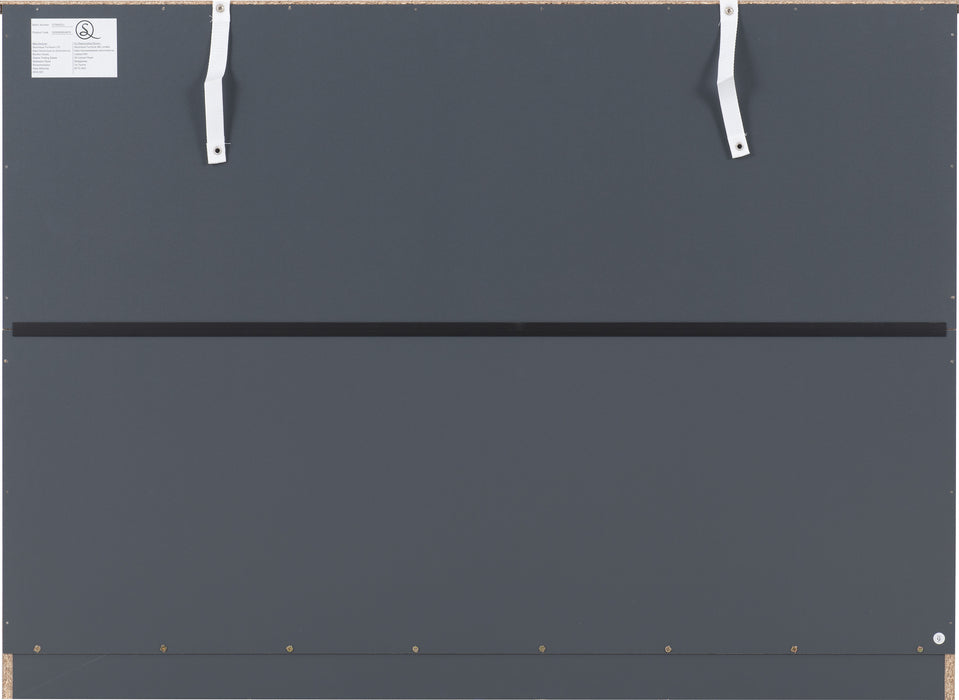 Dakota 6 Drawer Chest Dark Grey