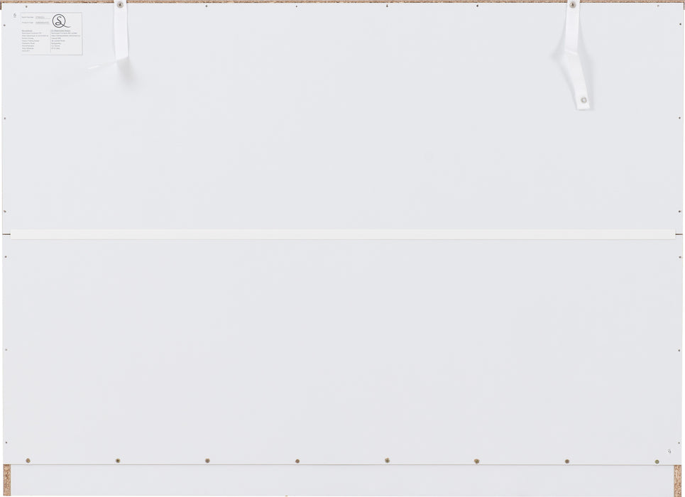 Dakota 6 Drawer Chest White