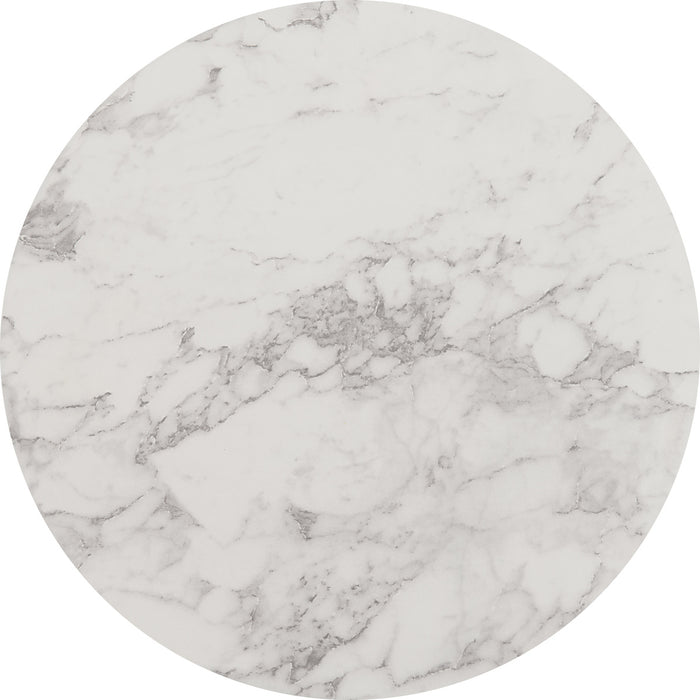 Dallas Side Table Marble/Gold Effect