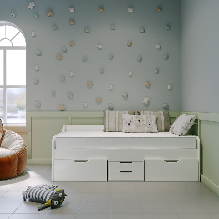 Dante Day Bed White