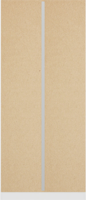 Denver 2 Door Wardrobe White/Pink Gloss