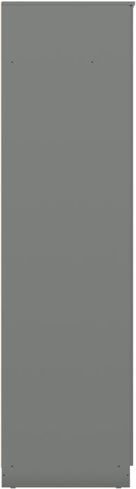 Denver 3 Door Wardrobe Grey Gloss