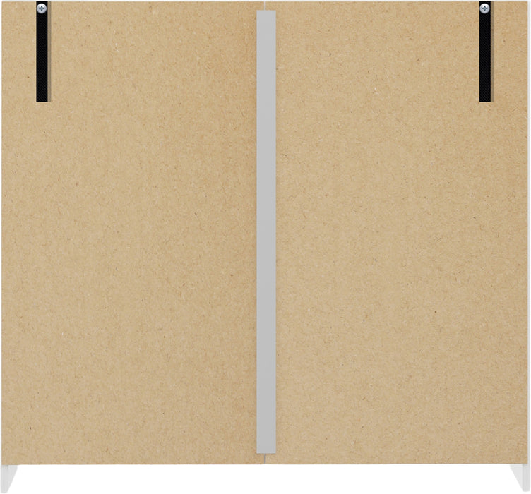 Denver 4 Drawer Chest White Gloss