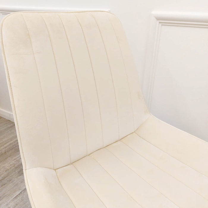 4 X Dido Dining Chairs In Cream