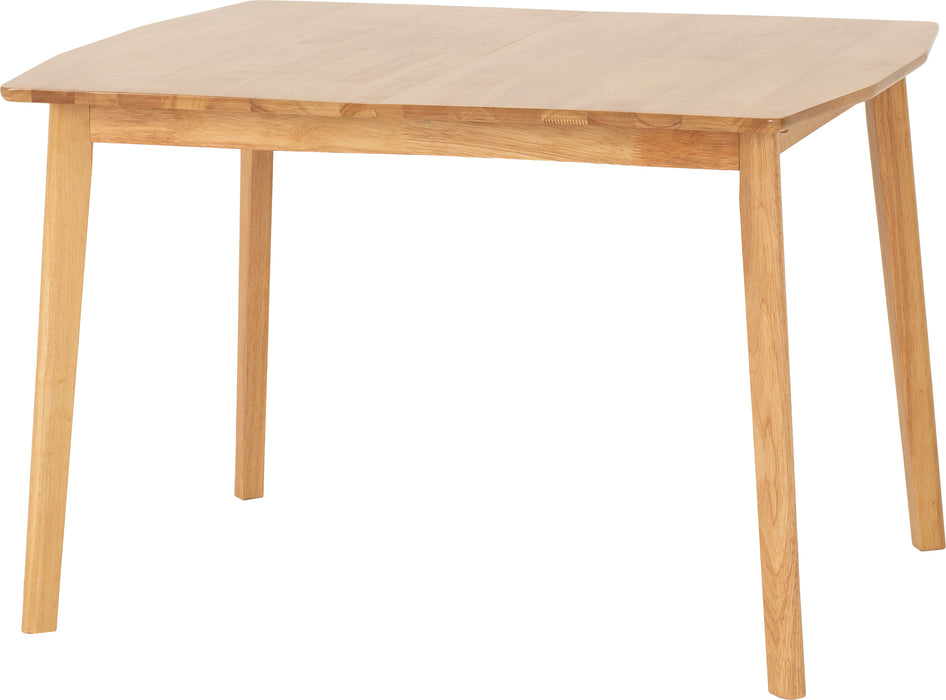 Emery Extending Dining Set (4 Chairs) Natural Oak Effect