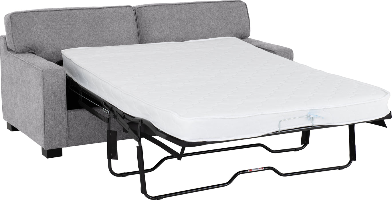 Eton Sofa Bed Light Grey Fabric