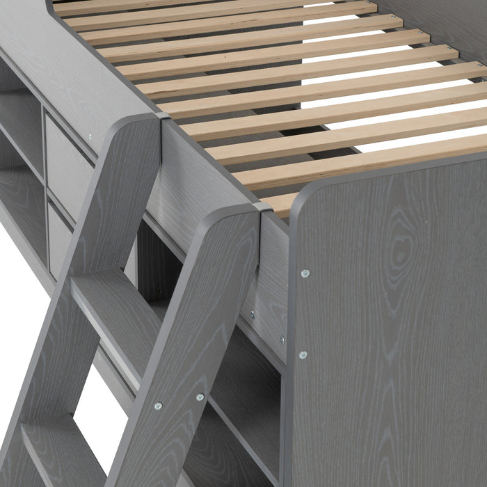 Felix Low Sleeper Bed Grey