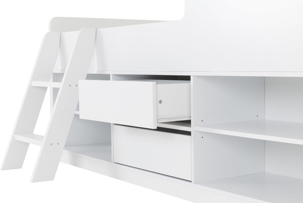 Felix Low Sleeper Bed White