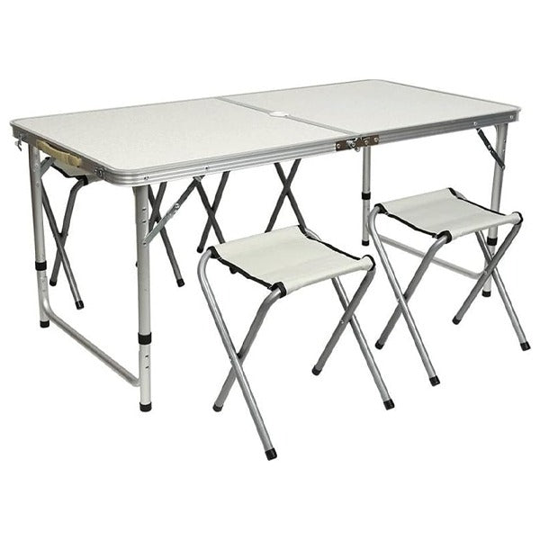 Foldable Camping Table with Chairs