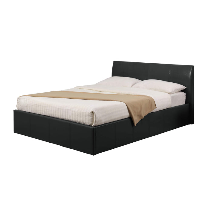 Fusion Storage PU Single Bed Grey