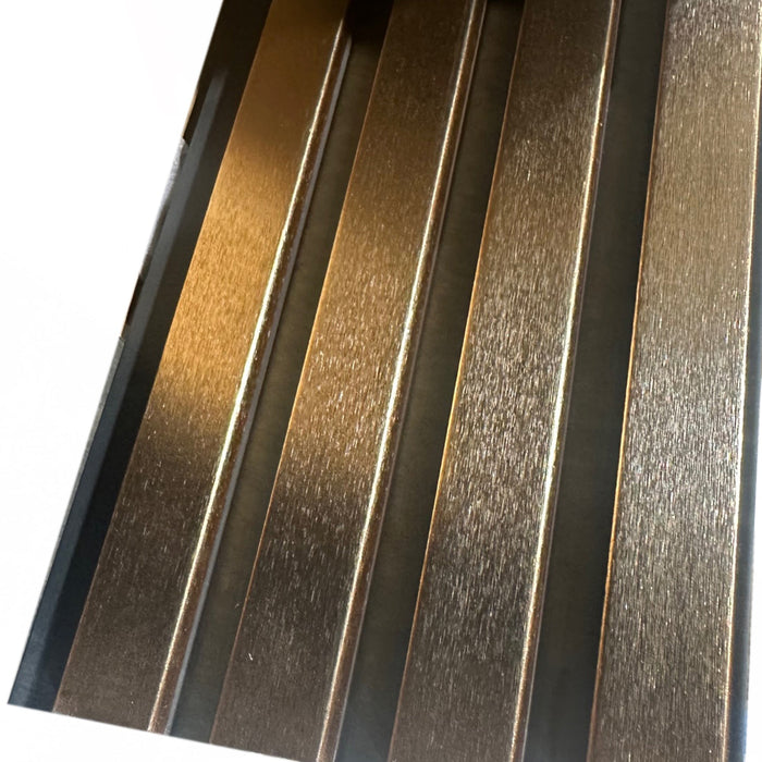 **PROMO** WPC Wall Panels - Wood Effect Slatted Wall Panels - 235cm x 15cm (14 pack)