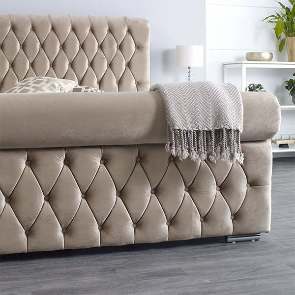 Grace Velvet Bed