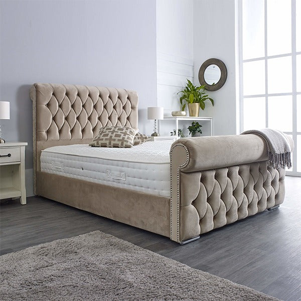Grace Velvet Bed