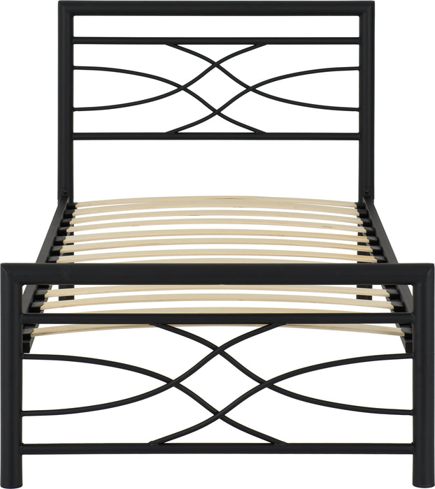 Kelly 3' Bed Black