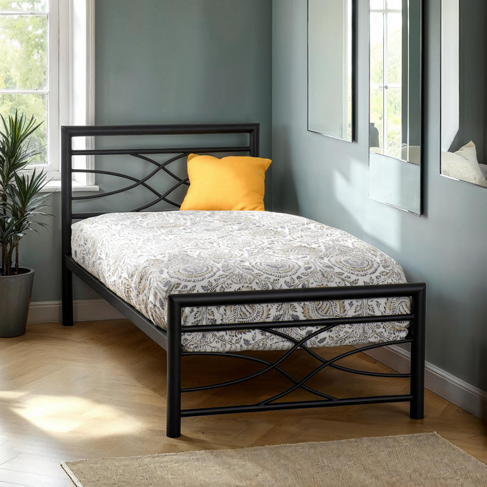 Kelly 3' Bed Black