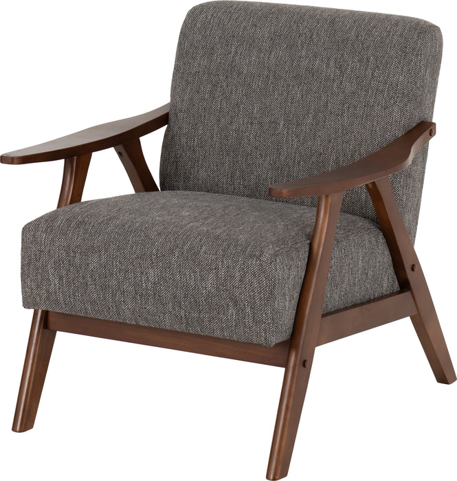 Kendra Accent Chair Grey Fabric