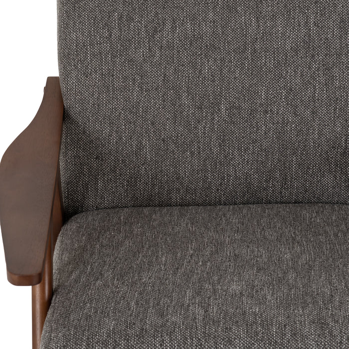 Kendra Accent Chair Grey Fabric