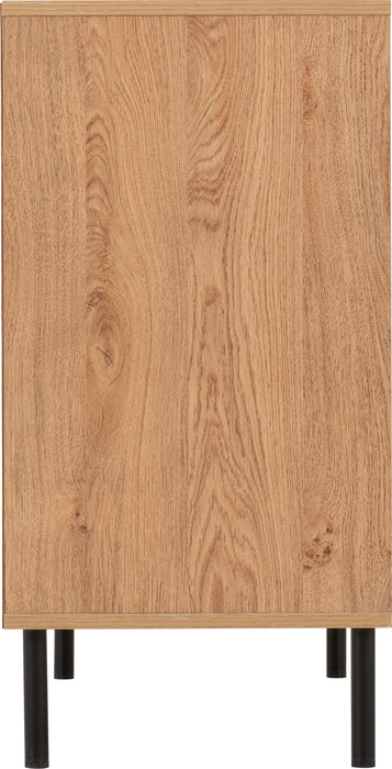 Leon 3 Drawer Chest Medium Oak Effect