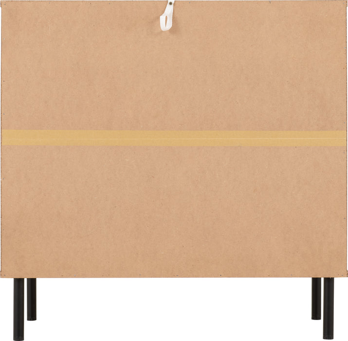 Leon 3 Drawer Chest Medium Oak Effect