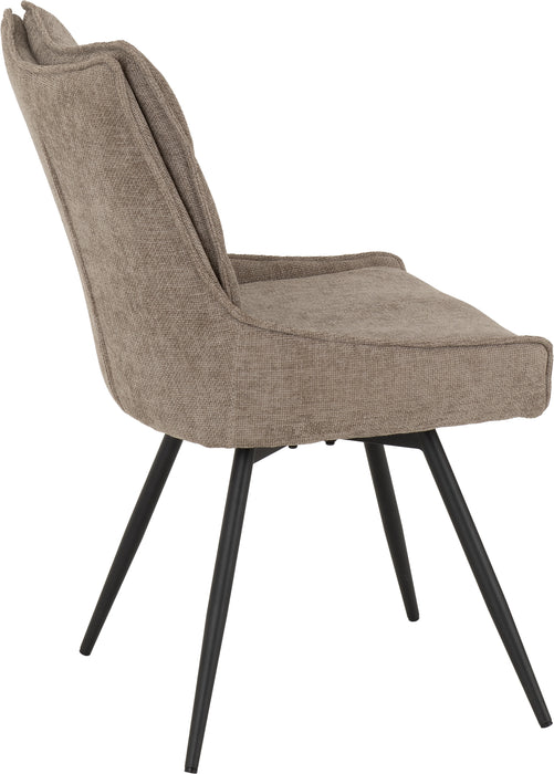 Lewis Swivel Chair (2 Per Box) Fawn Fabric