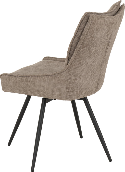 Lewis Swivel Chair (2 Per Box) Fawn Fabric