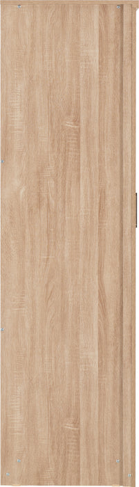 Lisbon 4 Door Wardrobe Light Oak Effect Veneer