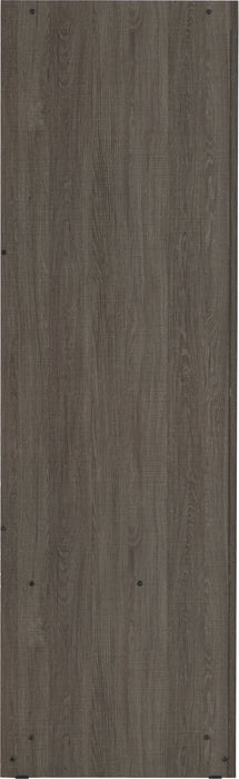 Lisbon 2 Door Sliding Wardrobe Black Wood Grain