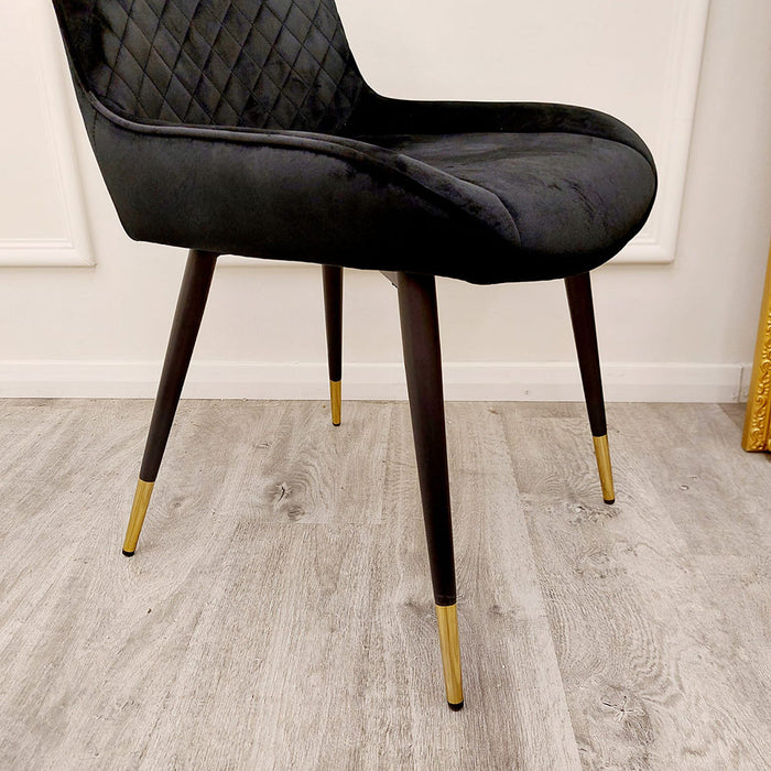 Luna Velvet Dining Chair -