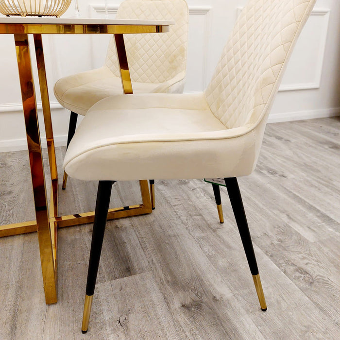 Luna Velvet Dining Chair -