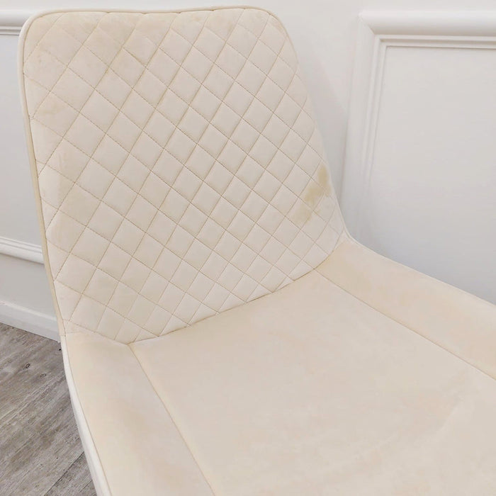 Luna Velvet Dining Chair -