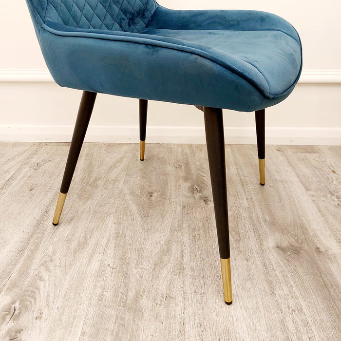 Luna Velvet Dining Chair -