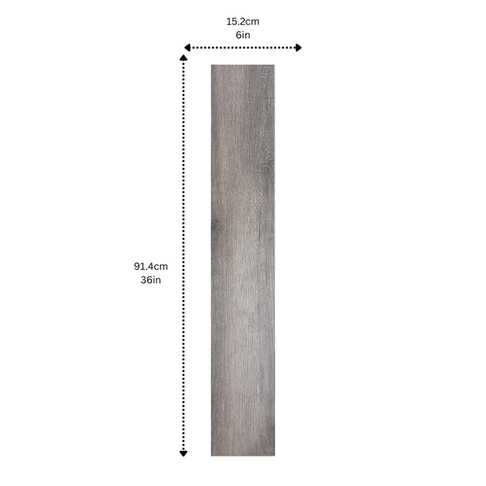 Self Adhesive Wood Effect Vinyl Flooring Tiles - 36x Floor Planks