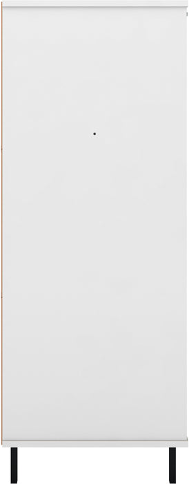 Madrid 3+2 Drawer Chest Grey/White Gloss