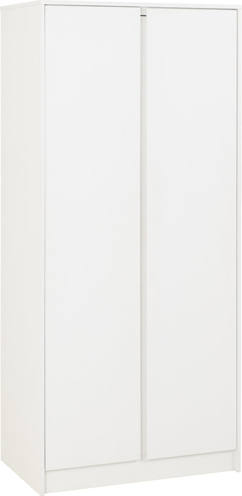 Malvern 2 Door Wardrobe Bedroom Set White