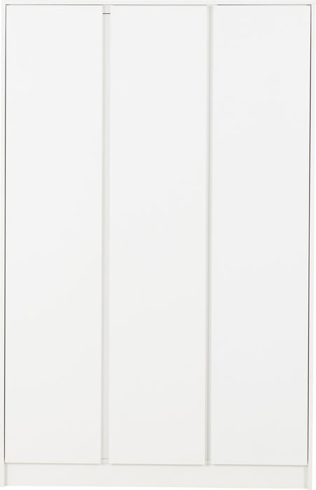 Malvern 3 Door Wardrobe White