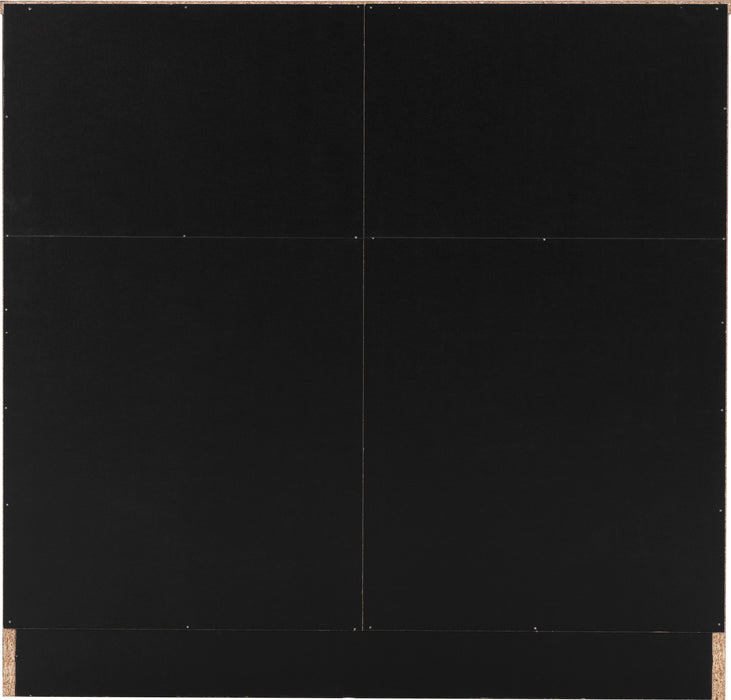 Malvern 3 Drawer Chest Black