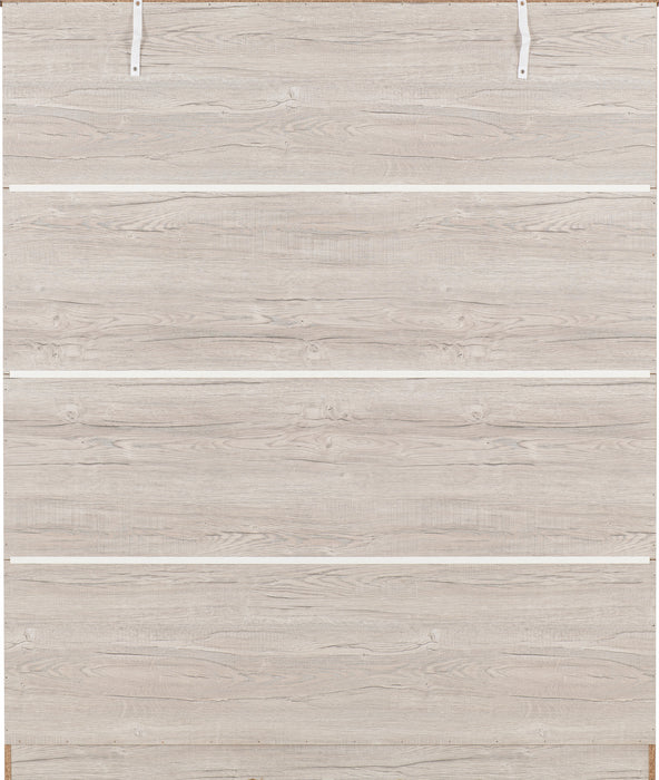 Malvern 4 Door Wardrobe Urban Snow