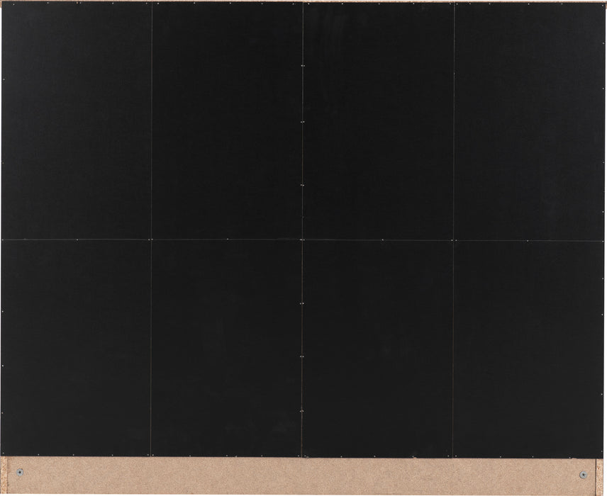 Malvern 8 Drawer Chest Black