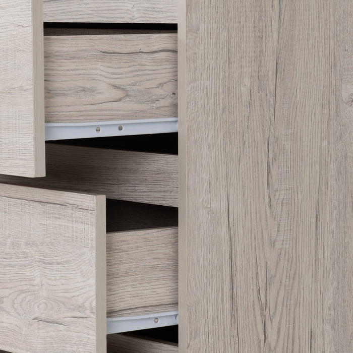 Malvern 8 Drawer Chest Urban Snow