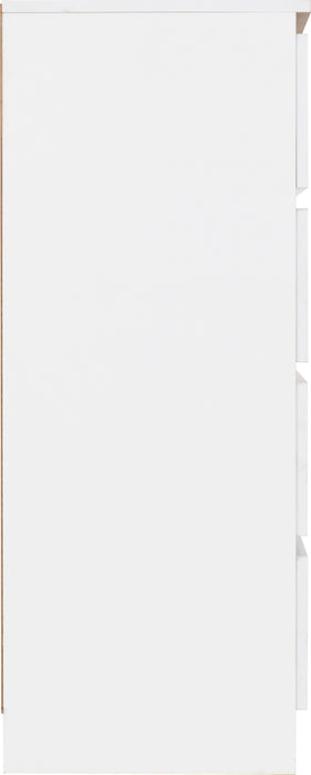 Malvern 8 Drawer Chest White