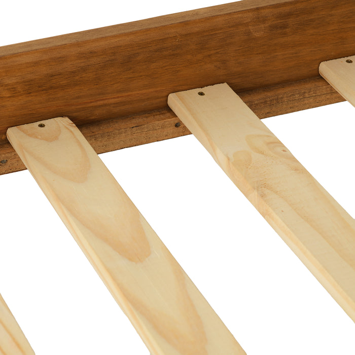 Maya 3' Bed Distressed Waxed Pine