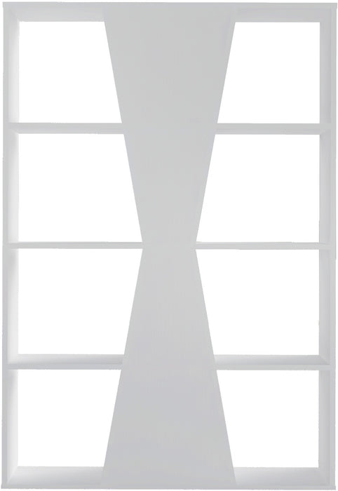Naples Medium Bookcase White
